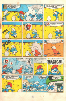 Extrait de Schtroumpfs (en portugais) - O ovo e os Schtrumpfs