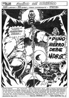 Extrait de Relatos salvages - Artes marciales Vol. 1 -27- ¡Puño de Hierro debe morir!