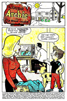 Extrait de Le jeune Archie (Éditions Héritage) -41- Tome 41