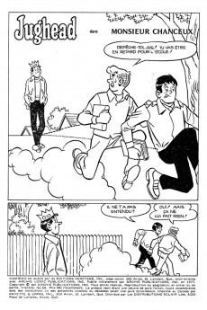 Extrait de Jughead (Éditions Héritage) -59- Monsieur chanceux