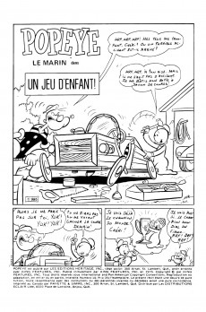 Extrait de Popeye le marin (Éditions Héritage) -10- Un jeu d'enfant