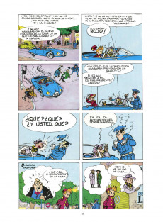 Extrait de Spirou y Fantasio (Ediciones Junior s.a - 1982) -5- La máscara