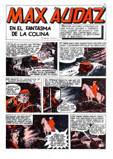 Extrait de Max Audaz (1re série - Vértice - 1965) -2- El fantasma de la colina
