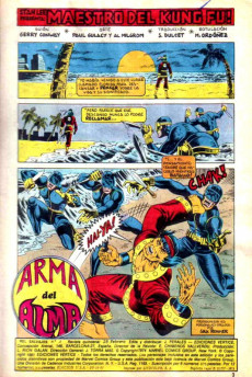 Extrait de Relatos salvages - Artes marciales Vol. 2 -2- Arma del alma 