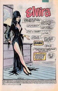 Extrait de Elvira's House of Mystery -4- Peek-a-boo
