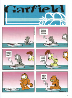 Extrait de Garfield (Dargaud) -72- Chat de bibliothèque