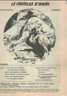 Extrait de Pif (Vintage) -2- Pif Vintage Tome 2 (Rahan N°1)