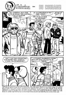 Extrait de Sabrina - La jeune sorcière (Éditions Héritage) -22- Du courage