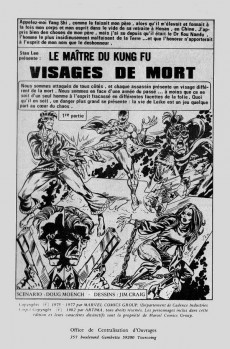 Extrait de Eclipso (Arédit) -79- Visages de mort