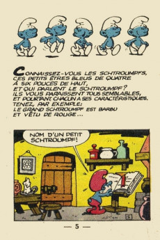 Extrait de Schtroumpfs (Mini-récits) -6MR1244- Le Centième Schtroumpf