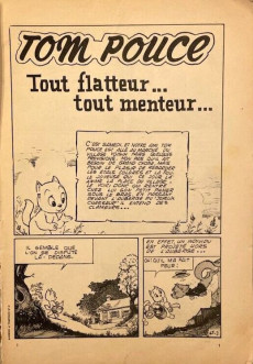 Extrait de Bambino (Del Duca) -61- Tom Pouce : Tout flatteur... tout menteur...