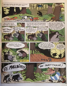 Extrait de Astérix (en langues étrangères) -26Platt- De Törn för nix