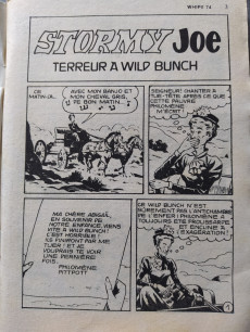 Extrait de Whipii ! (Panter Black, Whipee ! puis) -74- Stormy Joe Terreur à Wild Bunch