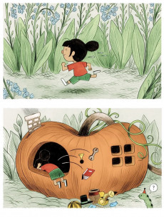 Extrait de Mimose & Sam -1- Basilic en panique !