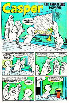 Extrait de Casper (Le gentil fantôme) (Éditions Héritage) -3- Les parapluies disparus