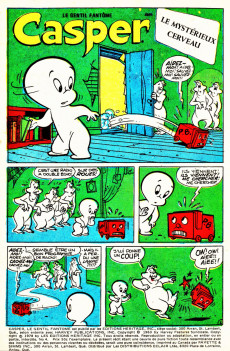 Extrait de Casper (Le gentil fantôme) (Éditions Héritage) -4- Le mystérieux cerveau