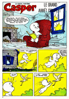 Extrait de Casper (Le gentil fantôme) (Éditions Héritage) -5- Le grand arrêt complet