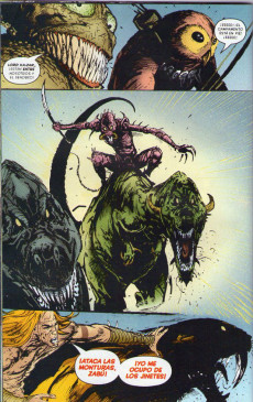 Extrait de Ka-Zar de la Tierra Salvaje (Forum - 1997) - Ka-Zar de la Tierra Salvaje