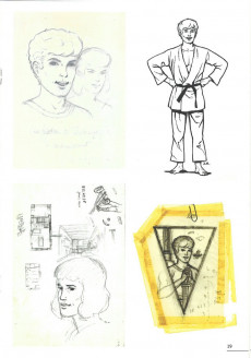 Extrait de (AUT) Martin, Jacques - Carnet de croquis
