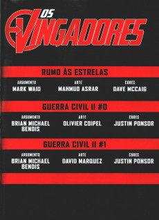 Extrait de Vingadores (Goody - Série I) -6- Guerra Civil II