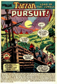Extrait de Tarzan Lord of the Jungle (1977) -19- Pursuit!