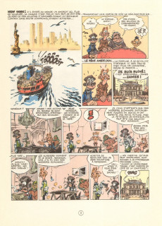 Extrait de Spirou et Fantasio -39Pub- Spirou à New York