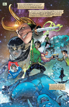 Extrait de Loki (2019) -1- The God Who Fell to Earth Chapter One: Happily Ever After