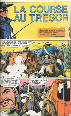 Extrait de Zorro Géant (Éditions de l'Occident) -17bis- La course au trésor