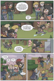 Extrait de Minecraft - La BD officielle -3- Portail vers l'inconnu