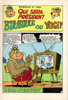 Extrait de Yogi (Géant) -21- Le grand match électoral Bouboule-Yogi