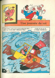Extrait de Popeye (Poche) -35- Une journée de roi
