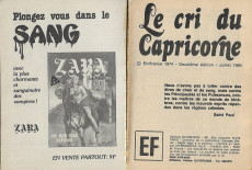 Extrait de Les grands classiques de l'épouvante -64- Le cri du Capricorne
