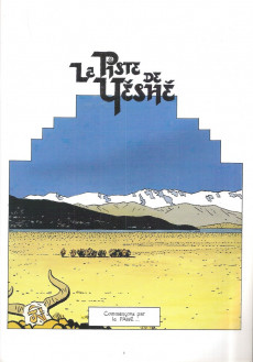 Extrait de Jonathan -17HC- La Piste de Yéshé