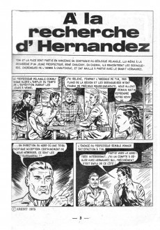 Extrait de Tim l'audace (3e série - Courage Exploit) -33- à la recherche d'Hernandez