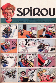 Extrait de (Recueil) Spirou (Album du journal) -24- Spirou album du journal
