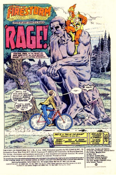 Extrait de Firestorm (1982-1990) -2- Rage!