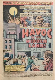 Extrait de Fantastic Four Vol.1 (1961) -159- Havoc in the hidden land!