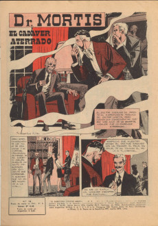 Extrait de Siniestro Dr. Mortis (El) -78- El cadaver aterrado/Dr. Mortis y la bestia del mar