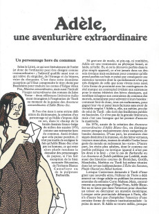 Extrait de Adèle Blanc-Sec (Les Aventures Extraordinaires d') -HS- Guide de lecture