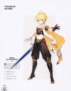Extrait de (AUT) Studio Mihoyo - Genshin Impact - Artbook officiel Vol. 1