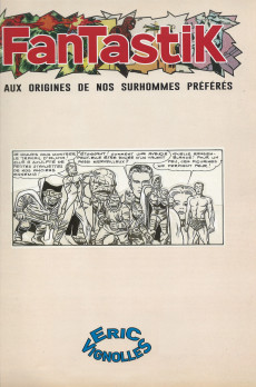 Extrait de FanTastiK - Aux origines de nos surhommes préférés