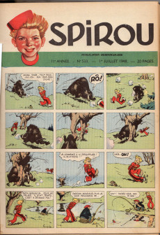 Extrait de (Recueil) Spirou (Album du journal) -26FR- Spirou album du journal