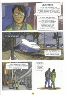 Extrait de L'européenne - L'Européenne, une bande dessinée à grande vitesse