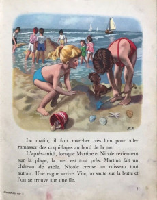 Extrait de Martine (Livre illustré) -3- Martine à la mer