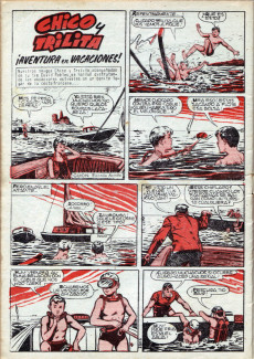 Extrait de Capitán Trueno (El) - Almanaques y extras (Bruguera - 1957) -03- Extra - Número de vacaciones