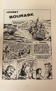 Extrait de Johnny Bourask - Tome INT1
