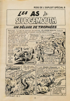 Extrait de Les rois de l'exploit-Spécial (Aventures et Voyages) -8- Les As de Sludgemouth - Un déluge de trophées