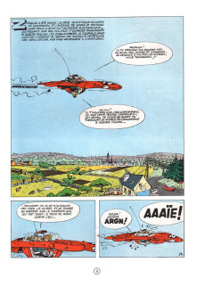 Extrait de Spirou et Fantasio -16b1984- L'ombre du Z