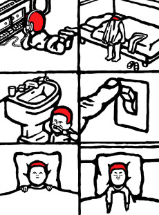 Extrait de La villa nuit