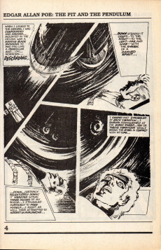 Extrait de Edgar Allan Poe: The Pit and The Pendulum -1- Issue # 1